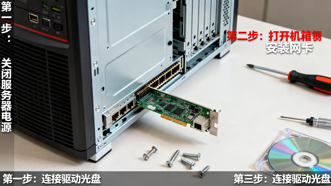 怎么给2008r2服务器装网卡?网卡驱动装不上怎么办? 怎么给2008r2服务器装网卡?网卡驱动装不上怎么办?