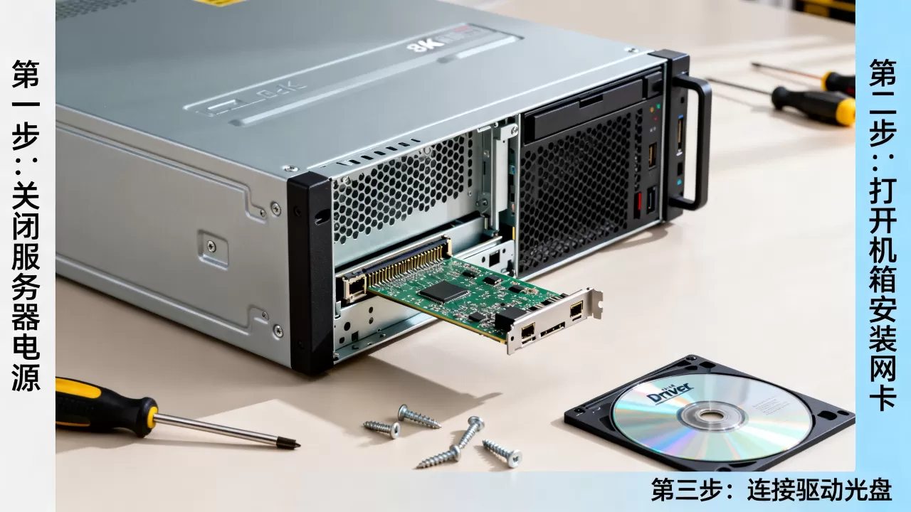 怎么给2008r2服务器装网卡?网卡驱动装不上怎么办? 怎么给2008r2服务器装网卡?网卡驱动装不上怎么办?