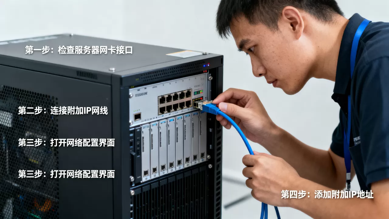 服务器怎么把附加IP添加到网卡,具体步骤是什么 服务器怎么把附加IP添加到网卡,具体步骤是什么