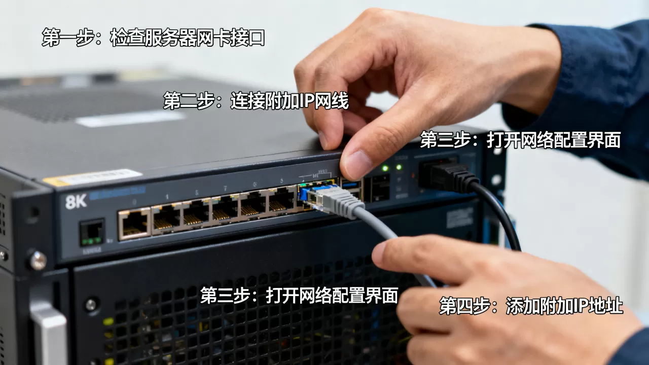 服务器怎么把附加IP添加到网卡,具体步骤是什么 服务器怎么把附加IP添加到网卡,具体步骤是什么