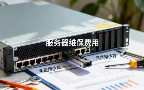 服务器维保费用多少钱，一年大概要多少？