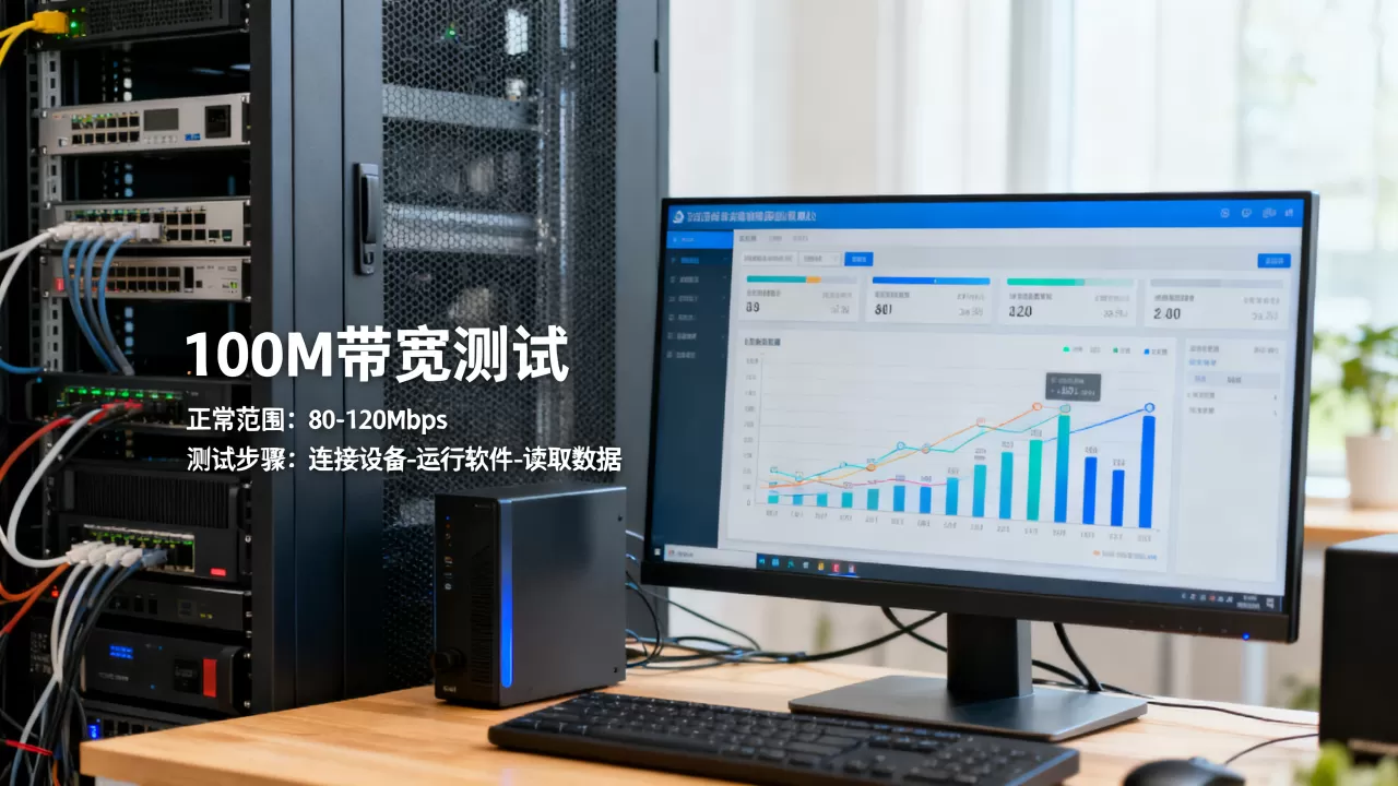 服务器100M带宽测试多少算正常,怎么测试? 服务器100M带宽测试多少算正常,怎么测试?