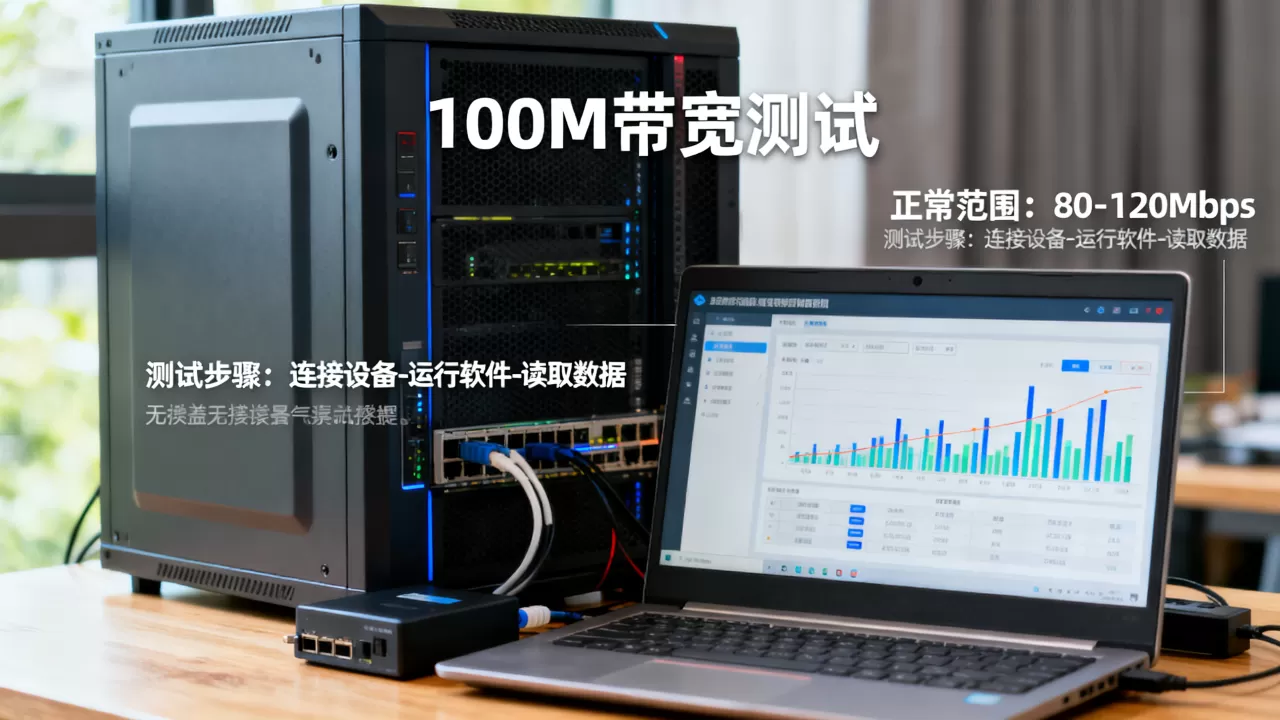 服务器100M带宽测试多少算正常,怎么测试? 服务器100M带宽测试多少算正常,怎么测试?