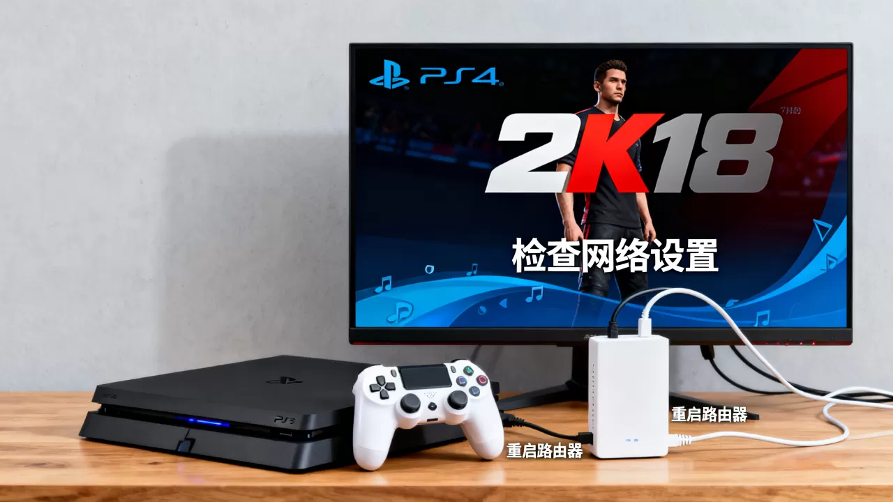 PS4 2K18怎么连服务器,连不上服务器怎么办? PS4 2K18怎么连服务器,连不上服务器怎么办?