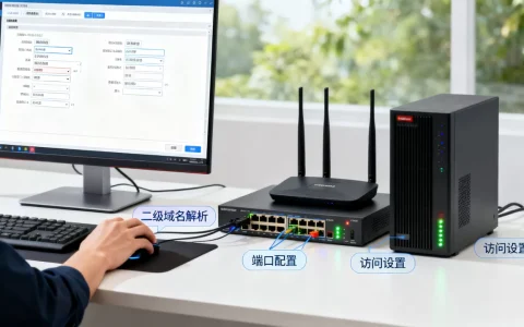 二级域名解析端口如何正确配置与访问？，二级域名端口怎么配置？