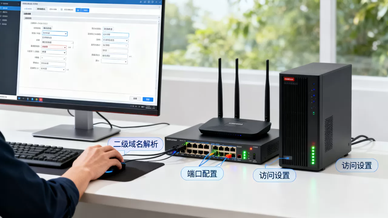二级域名解析端口如何正确配置与访问?,二级域名端口怎么配置? 二级域名解析端口如何正确配置与访问?,二级域名端口怎么配置?