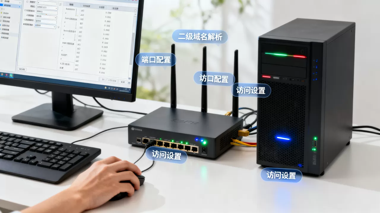 二级域名解析端口如何正确配置与访问?,二级域名端口怎么配置? 二级域名解析端口如何正确配置与访问?,二级域名端口怎么配置?