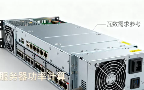 网络服务器多少瓦才够用，服务器功率如何计算？