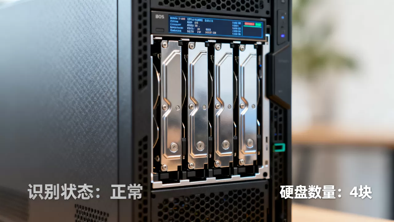 服务器BIOS如何查看硬盘数量,硬盘识别不到怎么办 服务器BIOS如何查看硬盘数量,硬盘识别不到怎么办