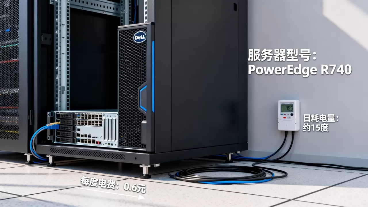 戴尔服务器一天用多少度电,电费成本高吗? 戴尔服务器一天用多少度电,电费成本高吗?