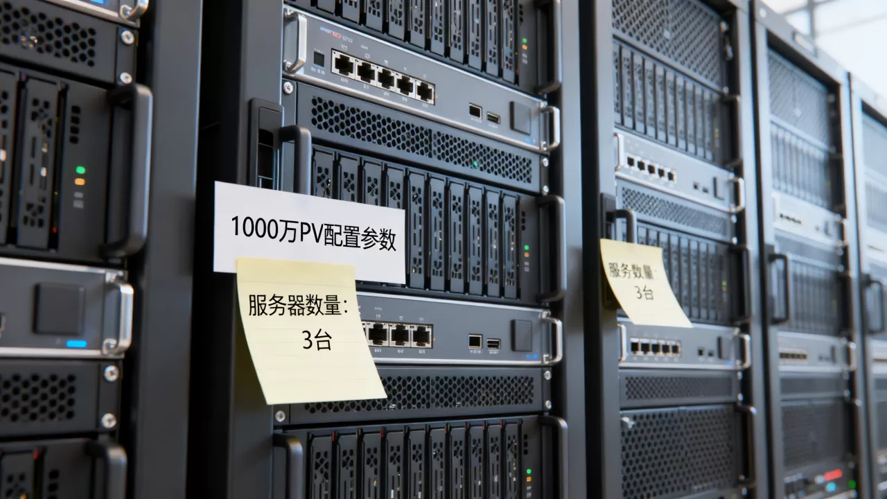 1000万PV需要几台服务器,服务器配置怎么选? 1000万PV需要几台服务器,服务器配置怎么选?