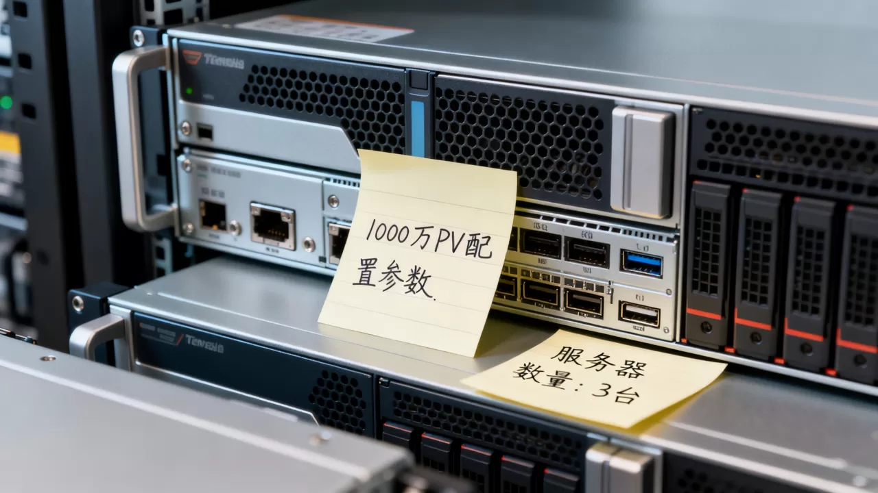 1000万PV需要几台服务器,服务器配置怎么选? 1000万PV需要几台服务器,服务器配置怎么选?