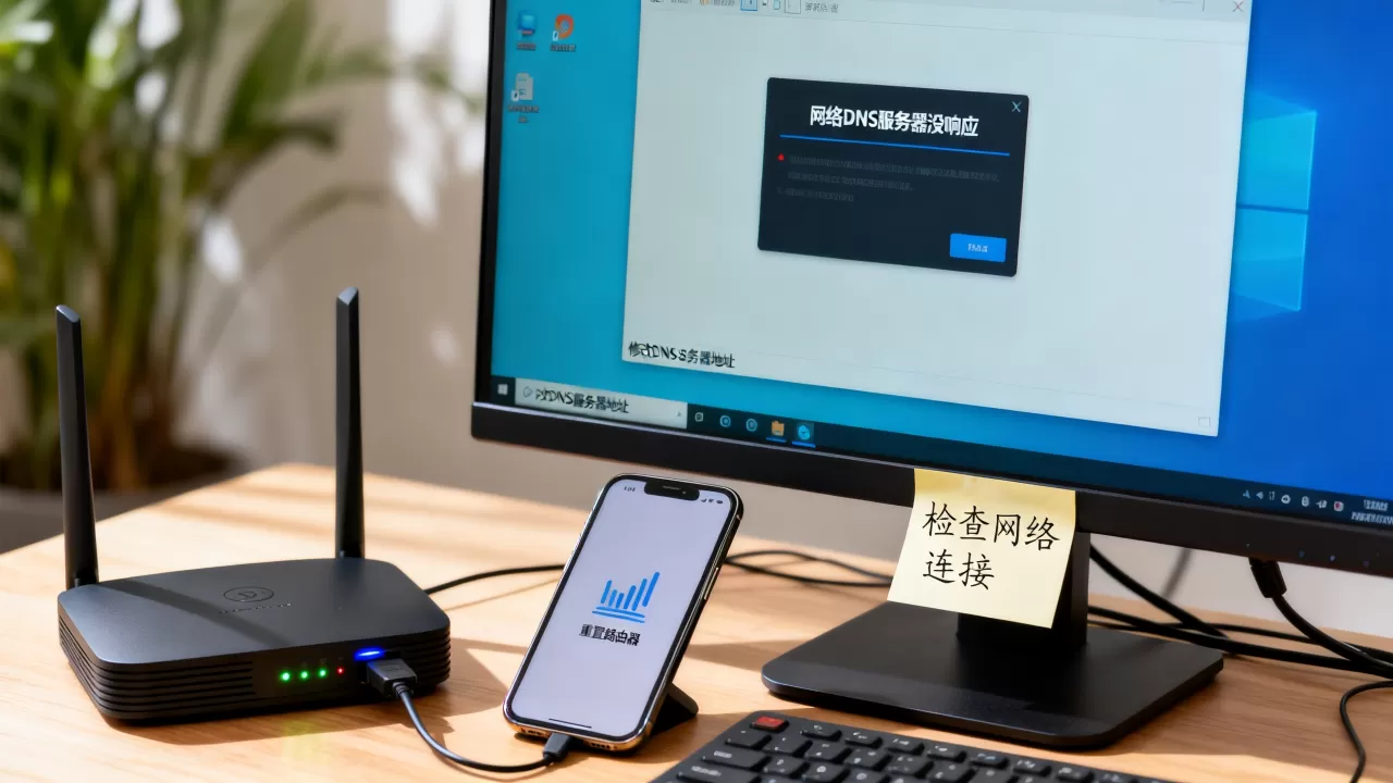 网络DNS服务器没响应咋办,DNS错误修复方法有哪些? 网络DNS服务器没响应咋办,DNS错误修复方法有哪些?