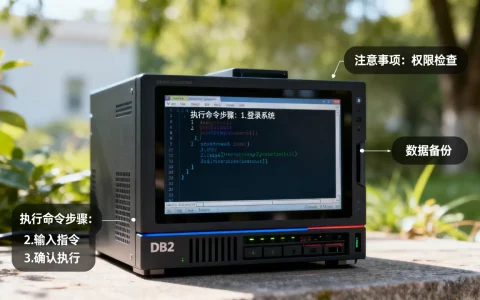 DB2服务器怎么执行命令，有哪些注意事项？