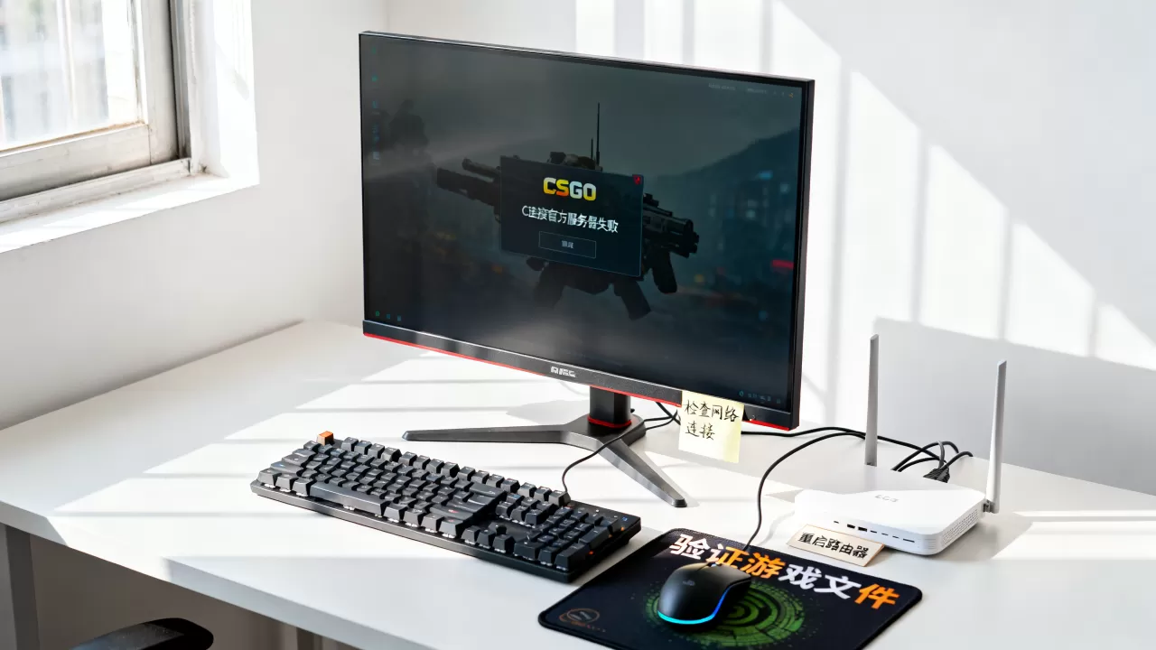 CSGO链接官方服务器失败怎么办,连接错误代码如何解决 CSGO链接官方服务器失败怎么办,连接错误代码如何解决