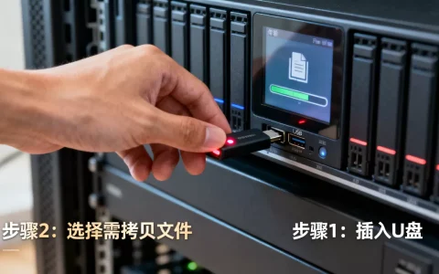 如何从服务器上把文件导到U盘里，服务器文件怎么拷贝到U盘？