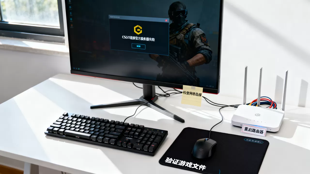 CSGO链接官方服务器失败怎么办,连接错误代码如何解决 CSGO链接官方服务器失败怎么办,连接错误代码如何解决