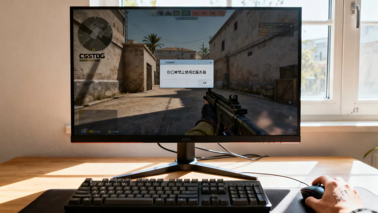 CSGO你已被禁止使用此服务器怎么解决,原因是什么? CSGO你已被禁止使用此服务器怎么解决,原因是什么?