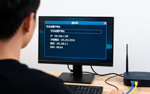 虚拟机无法获取DHCP地址怎么办？如何手动设置IP地址上网