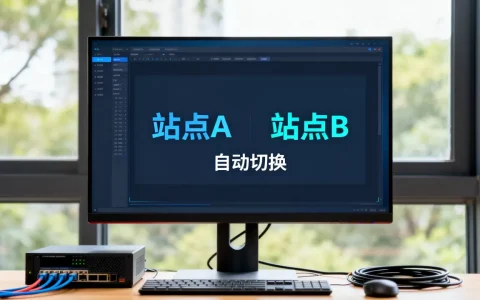 同一域名绑定两个站点如何自动切换，域名多站点访问区别？