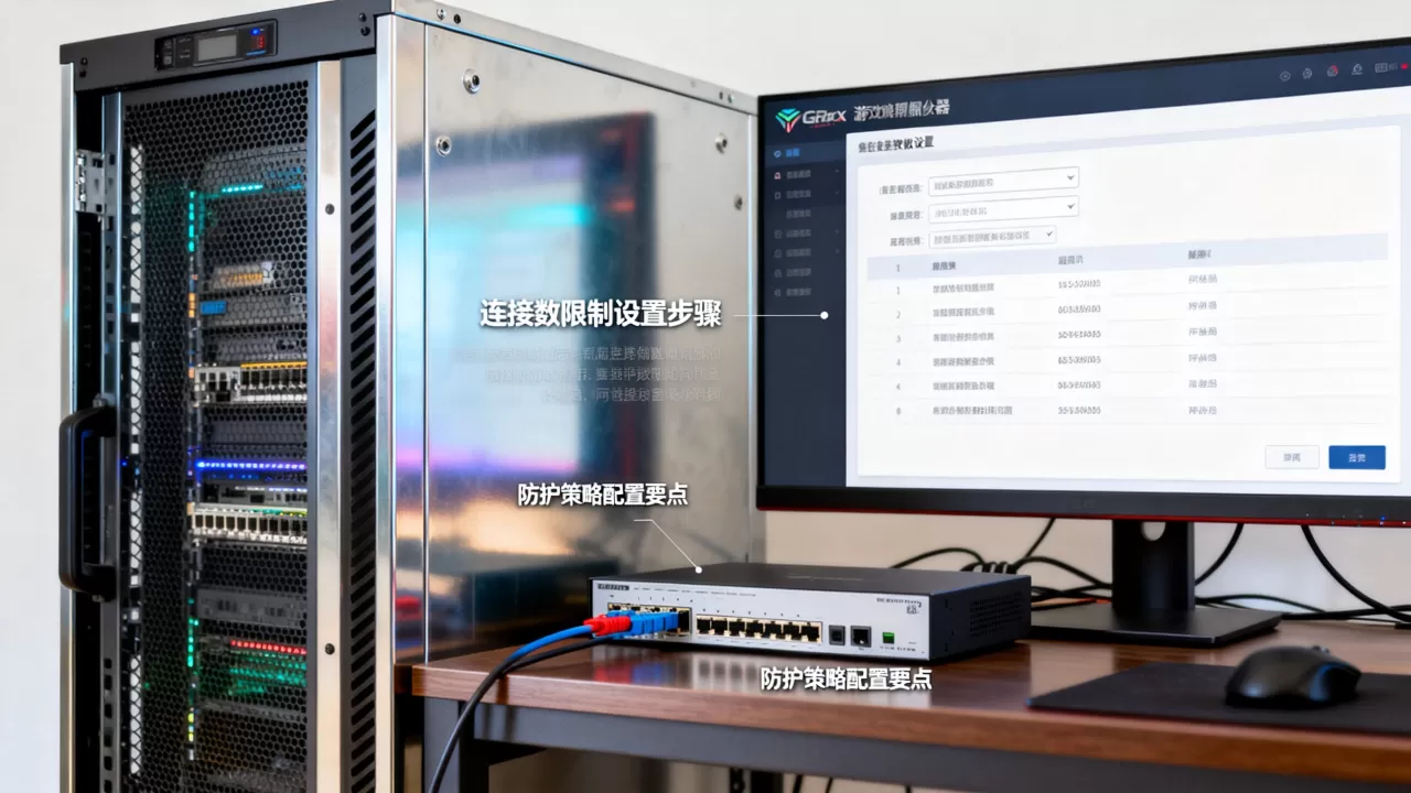 游戏服遭慢速CC时如何防护?,连接数限制怎么设置? 游戏服遭慢速CC时如何防护?,连接数限制怎么设置?