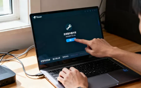 Steam界面连接服务器失败怎么办，steam网络错误代码118？