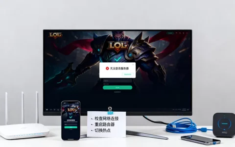 登录LOL提示无法登录服务器是什么原因，怎么解决？