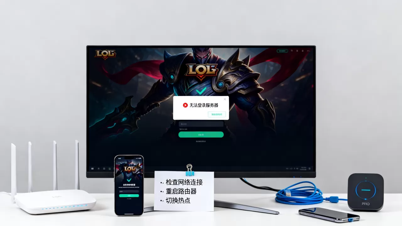 登录LOL提示无法登录服务器是什么原因,怎么解决? 登录LOL提示无法登录服务器是什么原因,怎么解决?