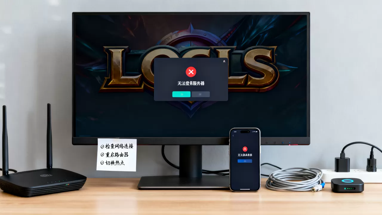 登录LOL提示无法登录服务器是什么原因,怎么解决? 登录LOL提示无法登录服务器是什么原因,怎么解决?