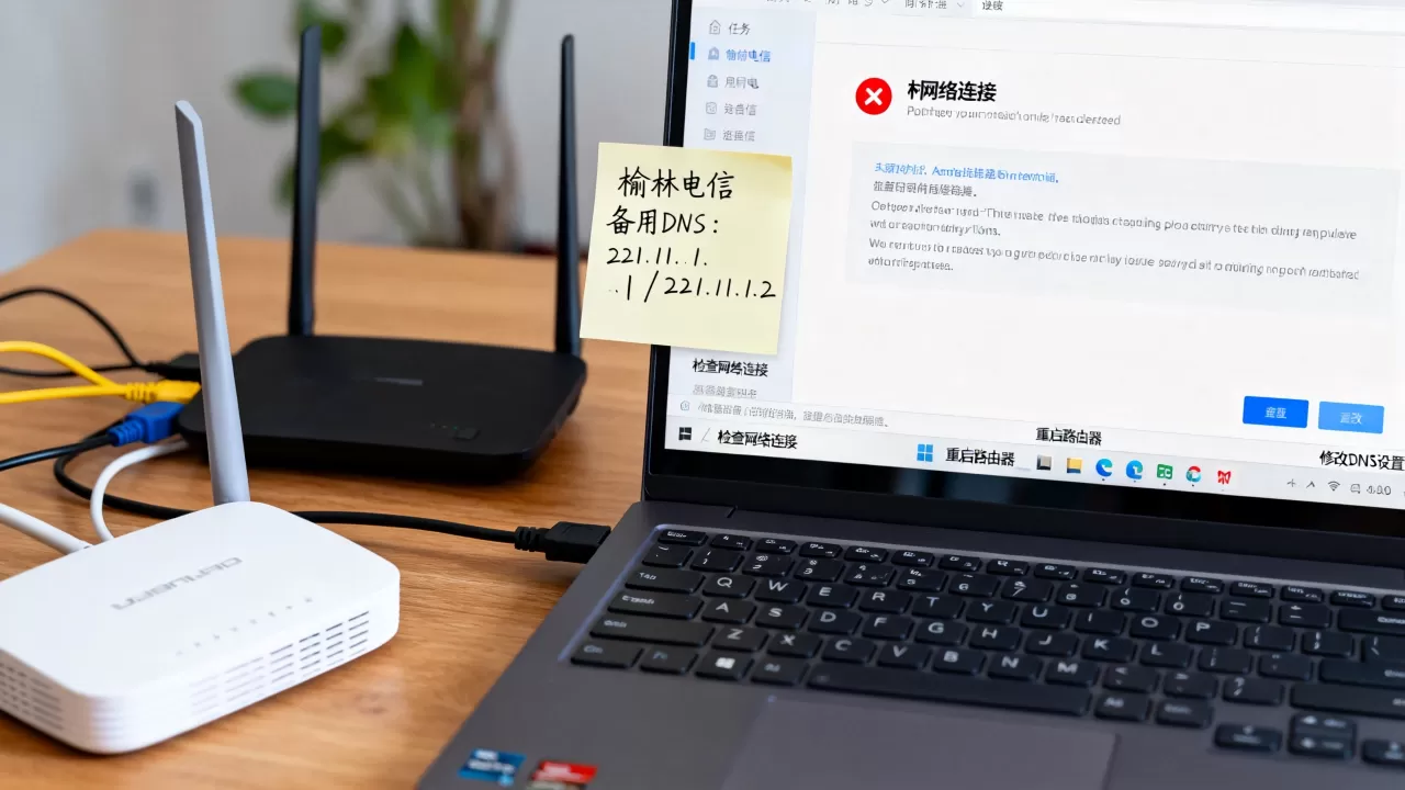 榆林电信备用DNS服务器是多少, 电脑网络连接不上怎么解决 榆林电信备用DNS服务器是多少, 电脑网络连接不上怎么解决