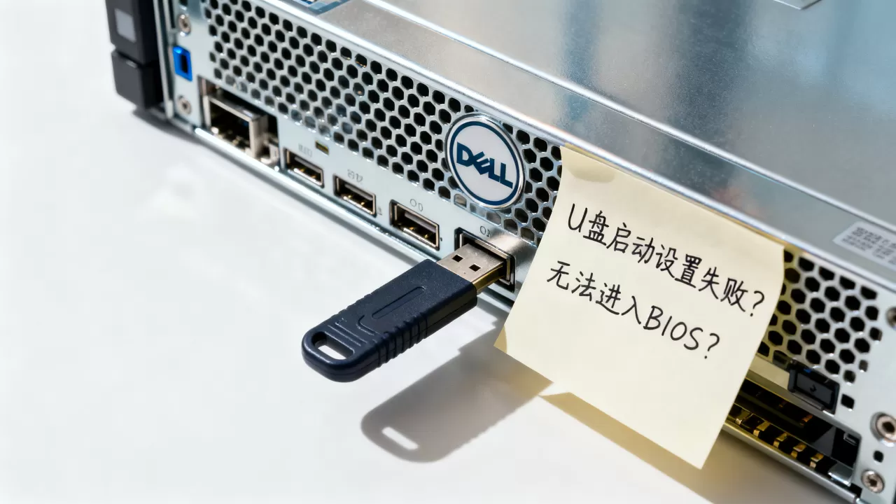 戴尔服务器U盘启动设置失败?,无法进入BIOS怎么回事 戴尔服务器U盘启动设置失败?,无法进入BIOS怎么回事