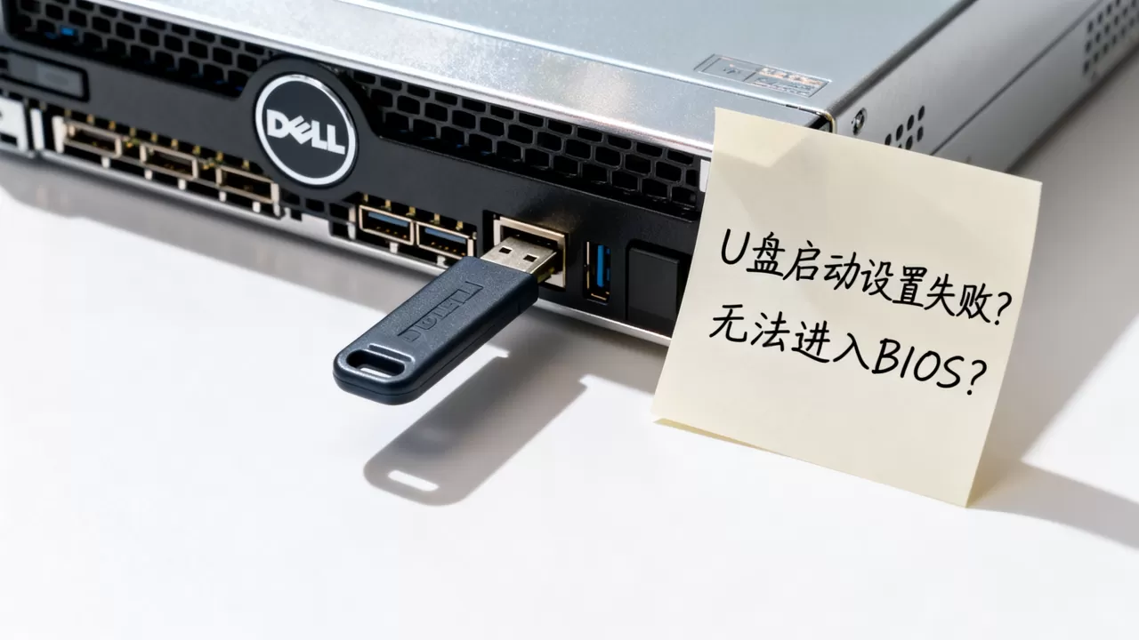 戴尔服务器U盘启动设置失败?,无法进入BIOS怎么回事 戴尔服务器U盘启动设置失败?,无法进入BIOS怎么回事