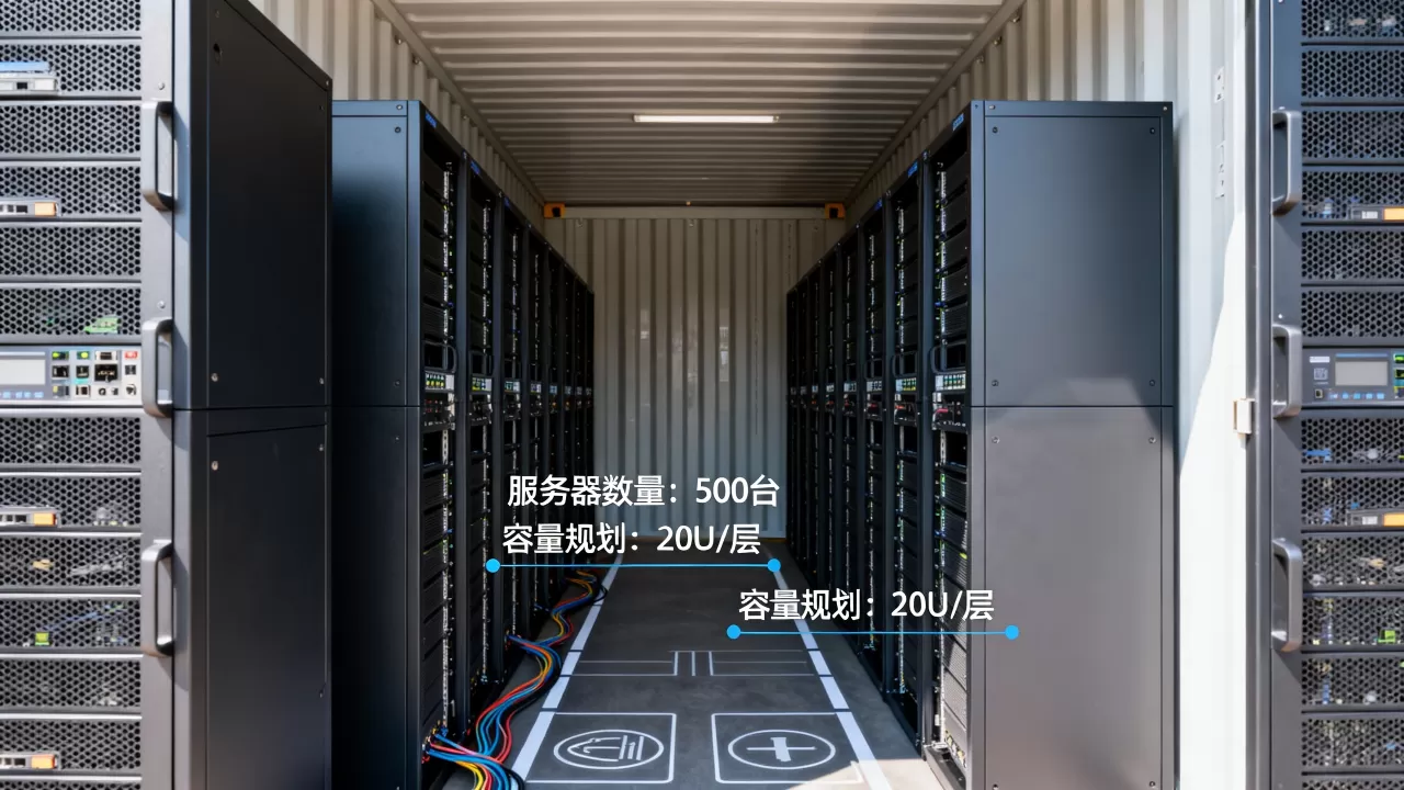 集装箱究竟能装多少台服务器,怎么规划容量? 集装箱究竟能装多少台服务器,怎么规划容量?