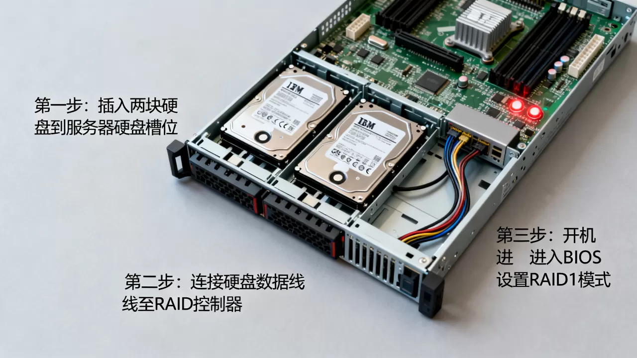 IBM服务器怎么做2个RAID1,RAID1配置步骤是什么? IBM服务器怎么做2个RAID1,RAID1配置步骤是什么?