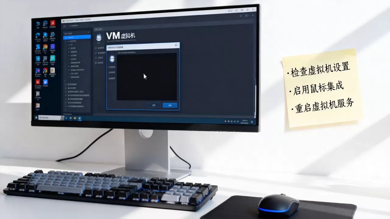 VM虚拟机里光标不见了怎么办,虚拟机鼠标消失怎么解决? VM虚拟机里光标不见了怎么办,虚拟机鼠标消失怎么解决?