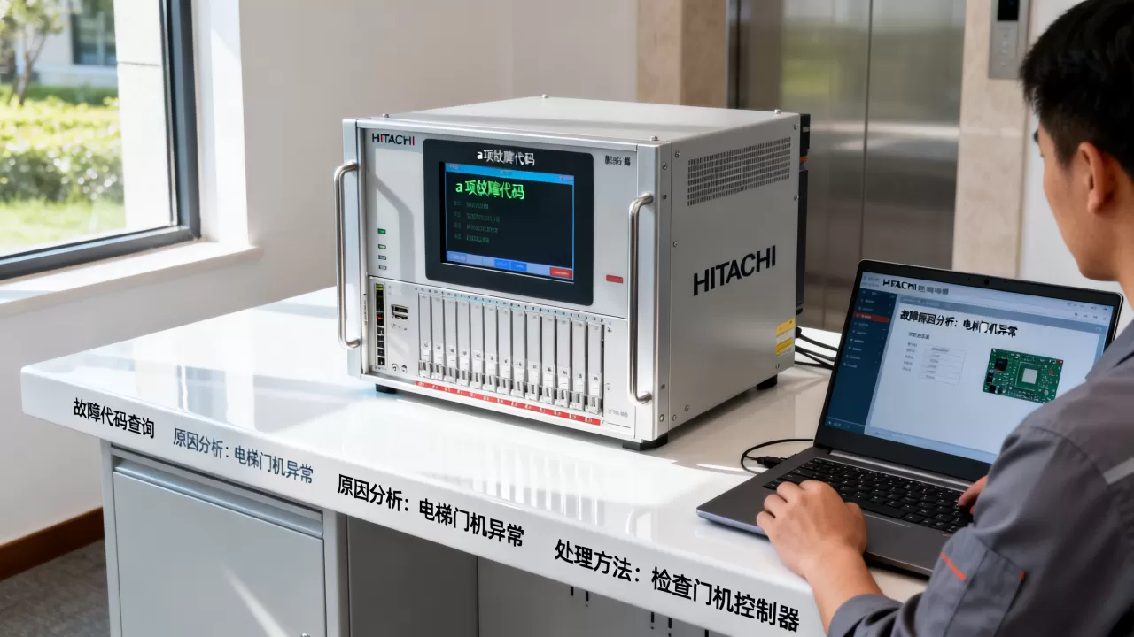日立电梯a项故障怎么用服务器查,故障原因和处理方法是什么? 日立电梯a项故障怎么用服务器查,故障原因和处理方法是什么?