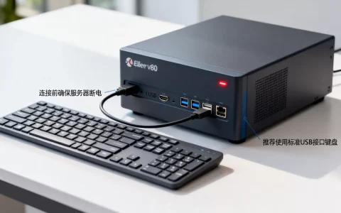 施乐v80服务器怎么样连接键盘输入，有哪些注意事项？