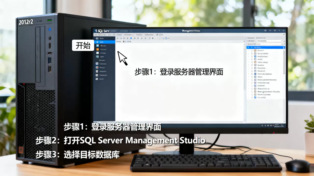 2012r2服务器如何打开数据库?,详细步骤是什么 2012r2服务器如何打开数据库?,详细步骤是什么