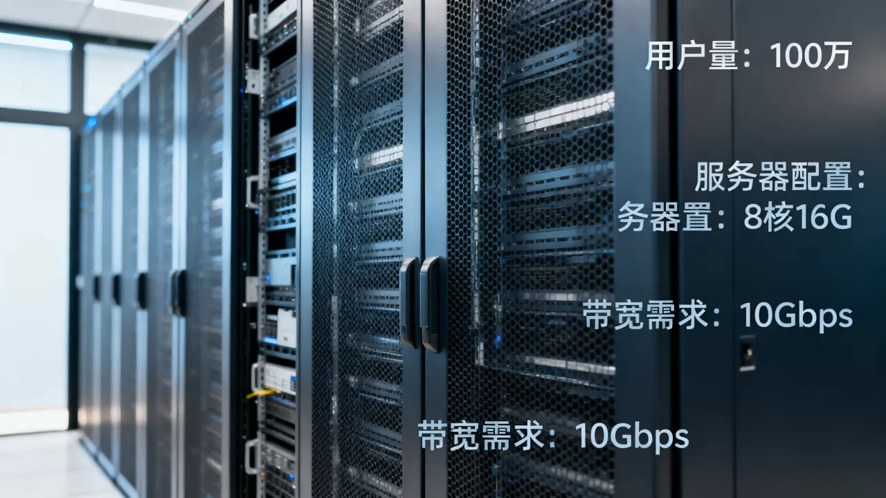 app用户100万需要多少台服务器?,服务器怎么选? app用户100万需要多少台服务器?,服务器怎么选?