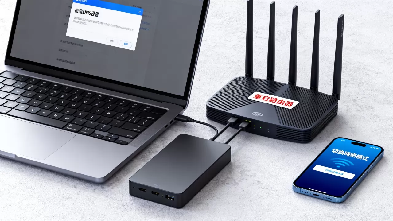 DNS服务器不可用怎么回事,如何修复网络连接? DNS服务器不可用怎么回事,如何修复网络连接?