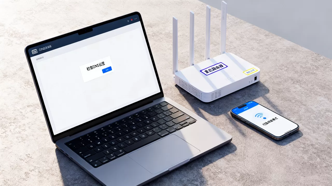 DNS服务器不可用怎么回事,如何修复网络连接? DNS服务器不可用怎么回事,如何修复网络连接?