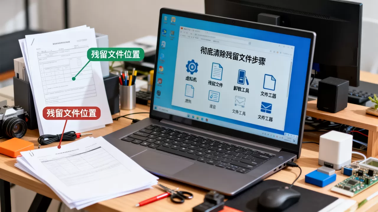 虚拟机卸载不干净怎么办,如何彻底清除虚拟机残留文件 虚拟机卸载不干净怎么办,如何彻底清除虚拟机残留文件
