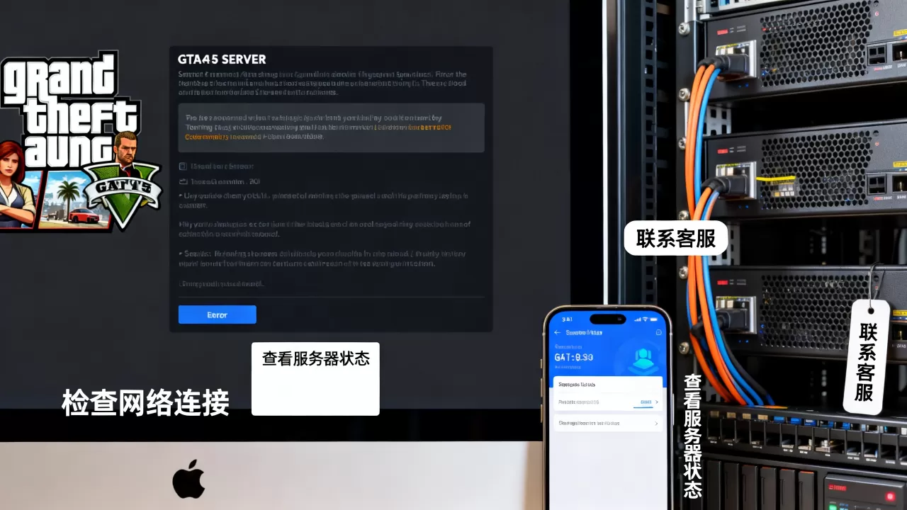 gta5服务器出现问题怎么办,什么原因? gta5服务器出现问题怎么办,什么原因?