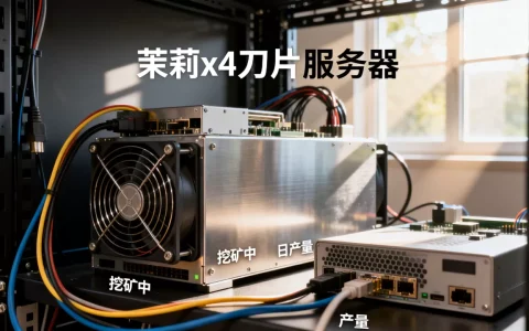 茉莉x4刀片服务器怎么挖矿，一天能挖多少个币