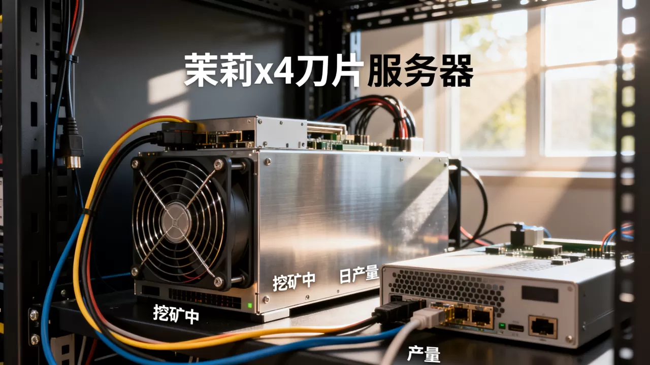 茉莉x4刀片服务器怎么挖矿,一天能挖多少个币 茉莉x4刀片服务器怎么挖矿,一天能挖多少个币