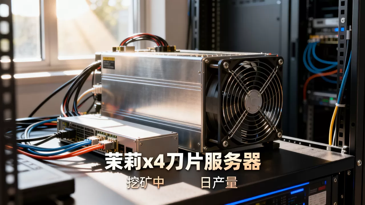 茉莉x4刀片服务器怎么挖矿,一天能挖多少个币 茉莉x4刀片服务器怎么挖矿,一天能挖多少个币