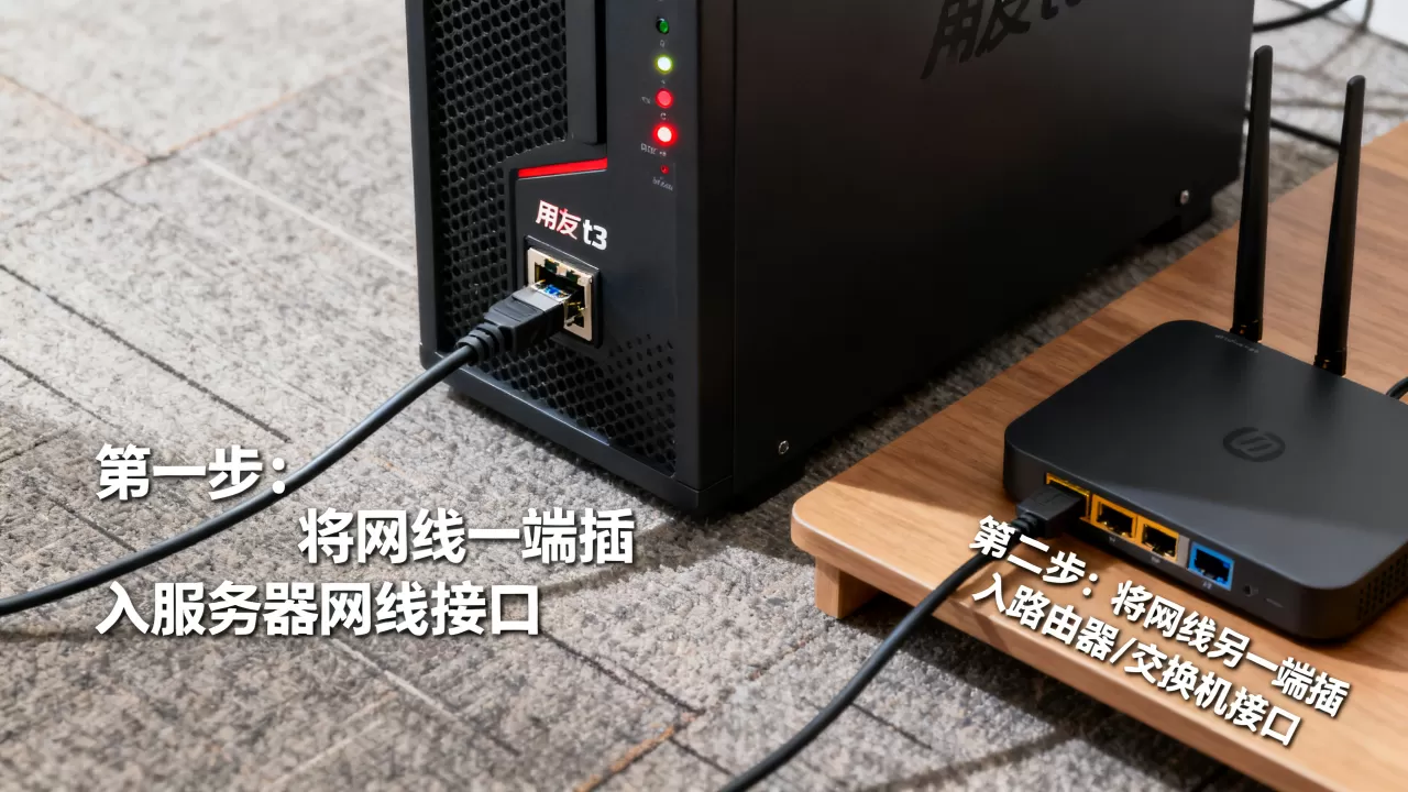 用友t3服务器怎么连接网线?网线连接不上怎么办 用友t3服务器怎么连接网线?网线连接不上怎么办