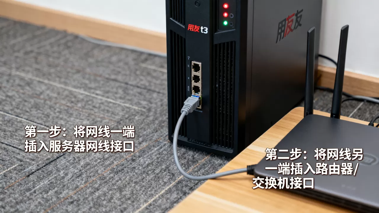 用友t3服务器怎么连接网线?网线连接不上怎么办 用友t3服务器怎么连接网线?网线连接不上怎么办