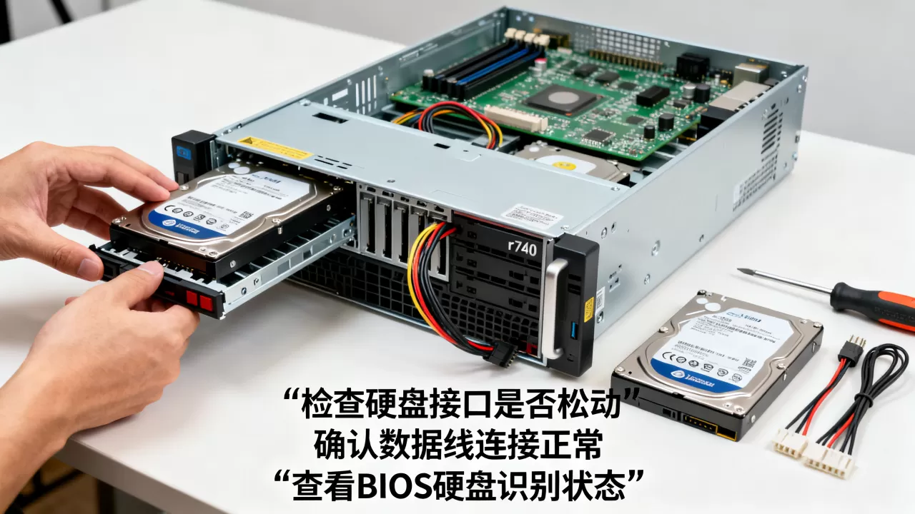 r740服务器认不到硬盘如何解决,是什么原因导致的? r740服务器认不到硬盘如何解决,是什么原因导致的?
