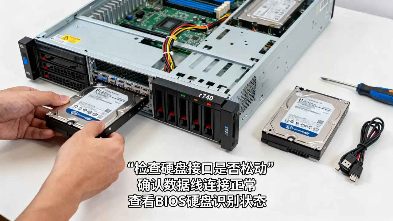 r740服务器认不到硬盘如何解决,是什么原因导致的? r740服务器认不到硬盘如何解决,是什么原因导致的?